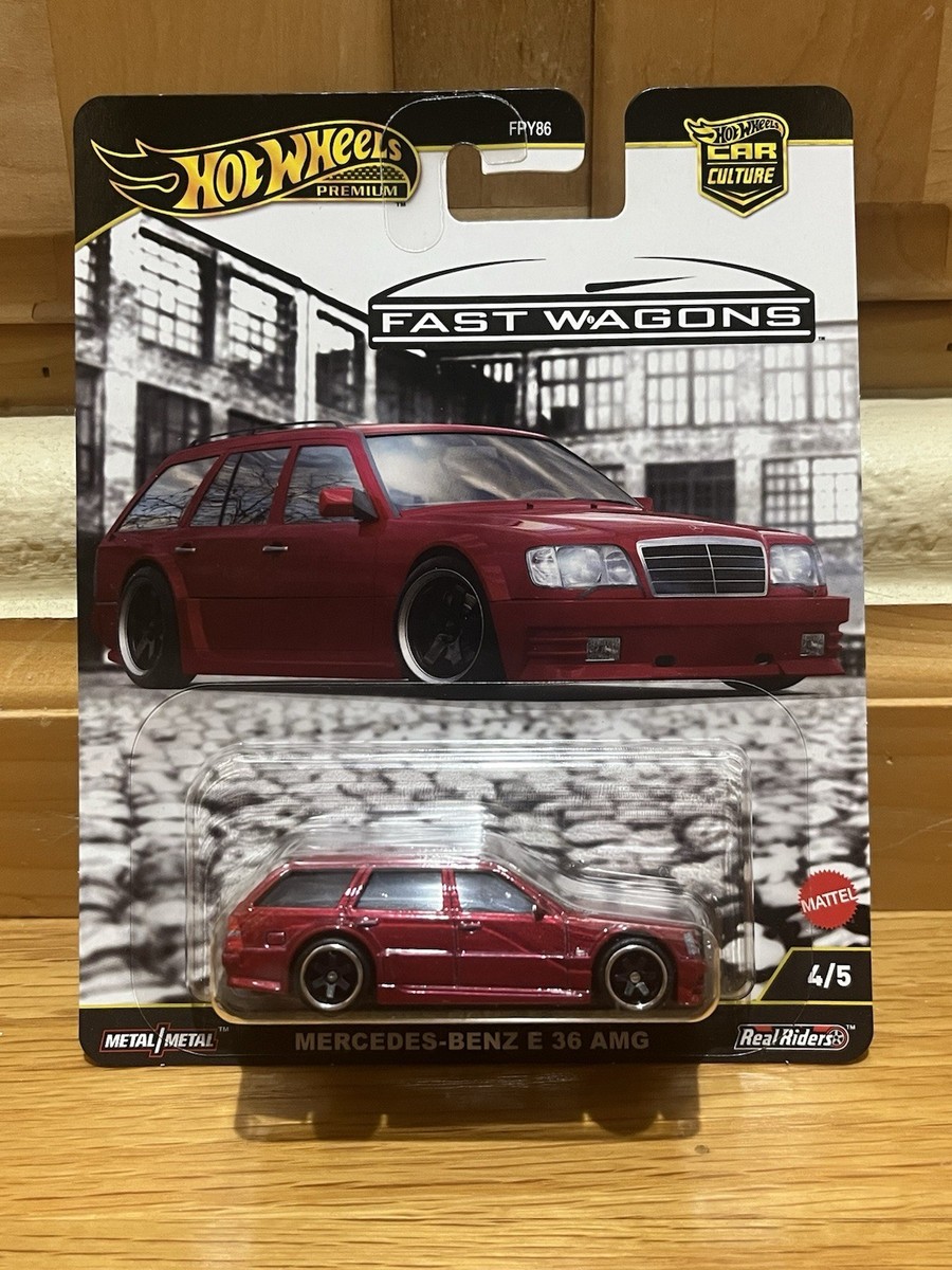 HOT WHEELS CAR CULTURE MERCEDES-BENZ E36 AMG FAST WAGONS-HW FAST
