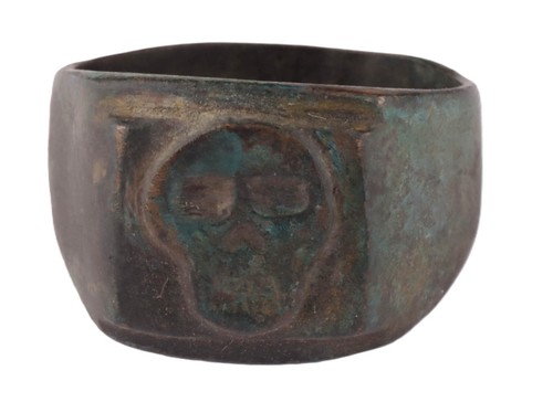 WW2 Ring Totenkopf WWII Gothic Brutal WW1 Todeskopf WWI Goth Biker Geschenk Punk Juwel