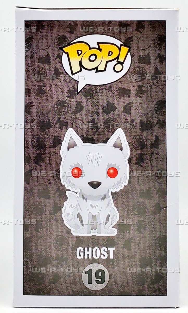 Funko POP Game of Thrones Ghost 19 Vinyl Figure 849803038762| eBay