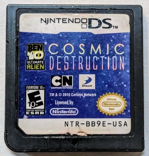 *BEN 10: ULTIMATE ALIEN- COSMIC DESTRUCTION NINTENDO DS 3DS 2DS LITE DSI XL
