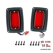 Golf Cart LED Tail Light Kit - Fits Club Car 1982-Newer DS Models with LED -