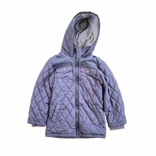 OshKosh B'gosh Boys' Blue Hooded Diamond Quilted Jacket Size 6