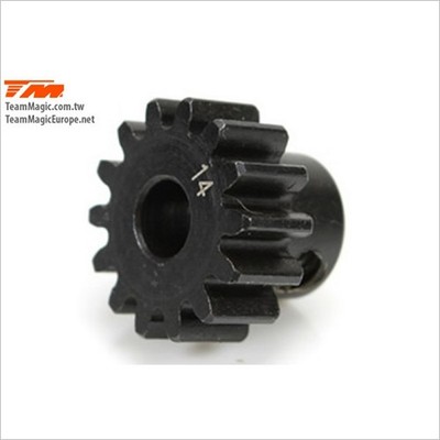 TeamMagic Replacement Part for E6 1/8 Buggy monster Pinion Gear 14T (M1) #505171