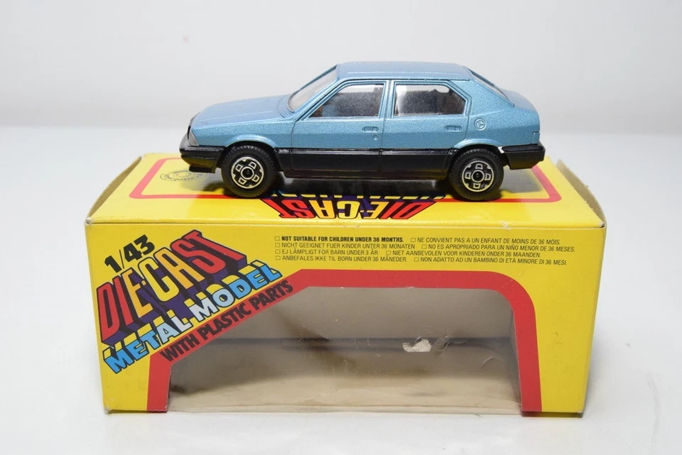 B73 1:43 BBURAGO BURAGO 4124 ALFA ROMEO 33 RALLY AZUL SIN USAR, EN CAJA ¡MUY ... - Imagen 2 de 4