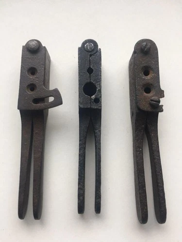 Antique Civil War Bullet Mold Lot