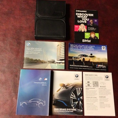 2024 BMW M2 OWNERS MANUAL BOOKS MAINT WARR XM GUIDE CASE ALL MODELS