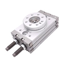 SMC MSQB20R Rotary Cylinder, 20mm Bore, 0-190  Range, 3.66Nm 0.6MPa Max, M5