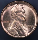 1955  LINCOLN CENT BU FRESH FROM ORIGINAL ROLL  - LOT 9305