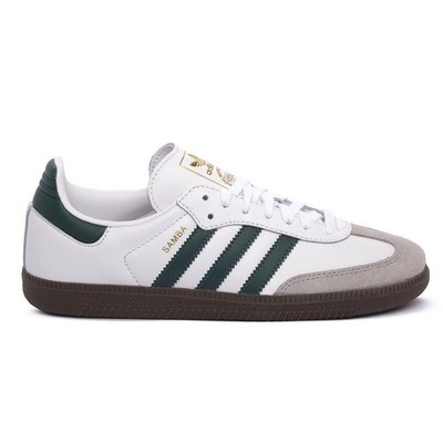 NWOB adidas Samba OG White/Collegiate Green JH8797 Sz 11.5
