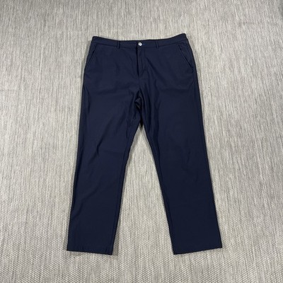 Twillory Pants Men 36X30 Blue Stretch Performance Tailored Fit Technical Chino
