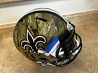 Drew Brees Signed Riddell Camo Full Size Replica