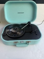 Crosley Crosley Blue Portable Suitcase Record Player Turntable
