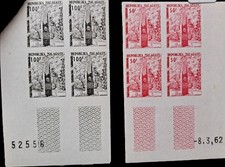 Lot De 2 Blocs Madagascar