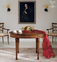 Ovale Esszimmer Tische MöBel Esstisch Luxus Rund Tisch Massiv Holz Italien Neu