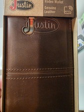 Justin Genuine Leather Rodeo Wallet RFID
