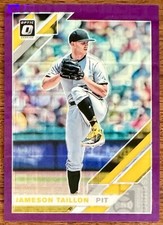 2019 Panini Donruss Optic JAMESON TAILLON Purple Pandora Prizm /99 | Pirates ￼