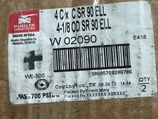 MUELLER #W 02090 STREAMLINE COPPER FITTING 4-1/8” SR 90 DEGREE ELBOW