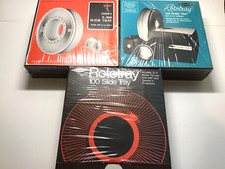 ROTARY SLIDE TRAY 100 2X2 SLIDES - LOT OF THREE