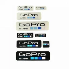 2 Set Self-adhesive Stickers for GoPro Hero Sports Helmet Camera Label/ Brand