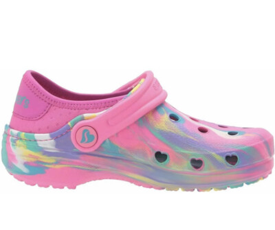 NIB Skechers Foamies Heart Charmer Let's go play Pink/Multi Kids