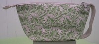 Origins Green Leaves With Silver Sparkle Makeup Cosmetic Bag Origins Green Leaves With Silver Sparkle Makeup Cosmetic Bag