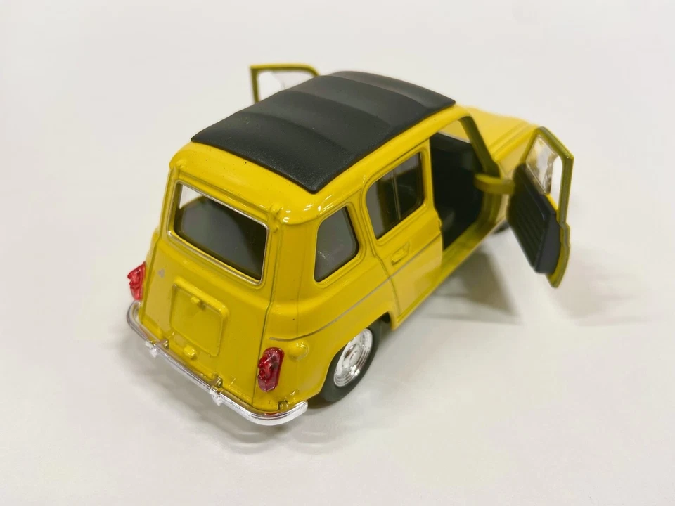 Welly Renault R4 ,,gelb,, Klassiker Oldtimer Top Modellauto Pullback ,,NEU‘‘ - Bild 2 von 4
