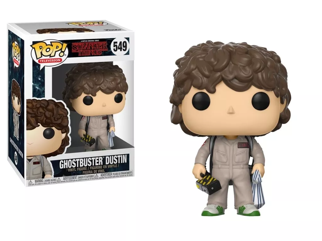 Funko POP! Television Stranger Things Season 4 Dustin 3.75-in Vinyl Figure