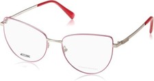 New Moschino Rx Eyeglasses Frame - MOS 534 0MU1 - Fuchsia/Gold  55-17-145 
