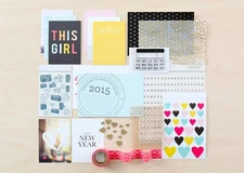 Studio Calico Documenter Project life Kit Mirror Mirror AD January 2015 new