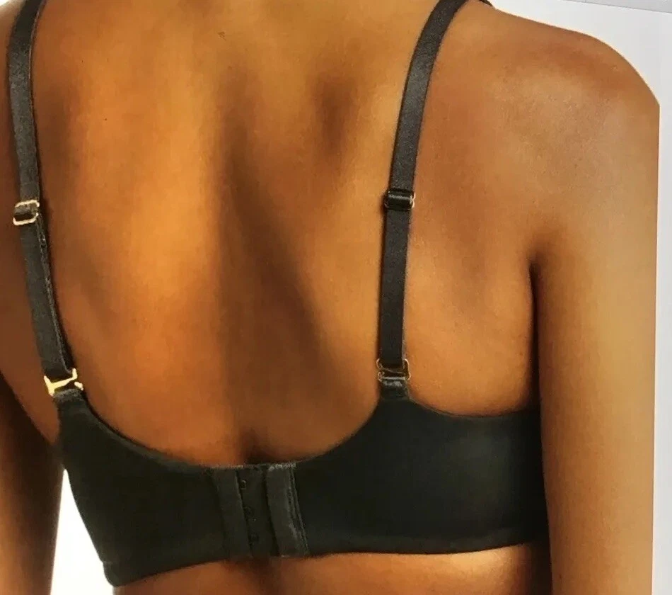 NATORI 741258 32G, SUTIÃ UW CONTORNO DE RENDA, CINZA ESCURO ESFUMAÇADO, EXCELENTE USADO!!! - Imagem 3 de 4