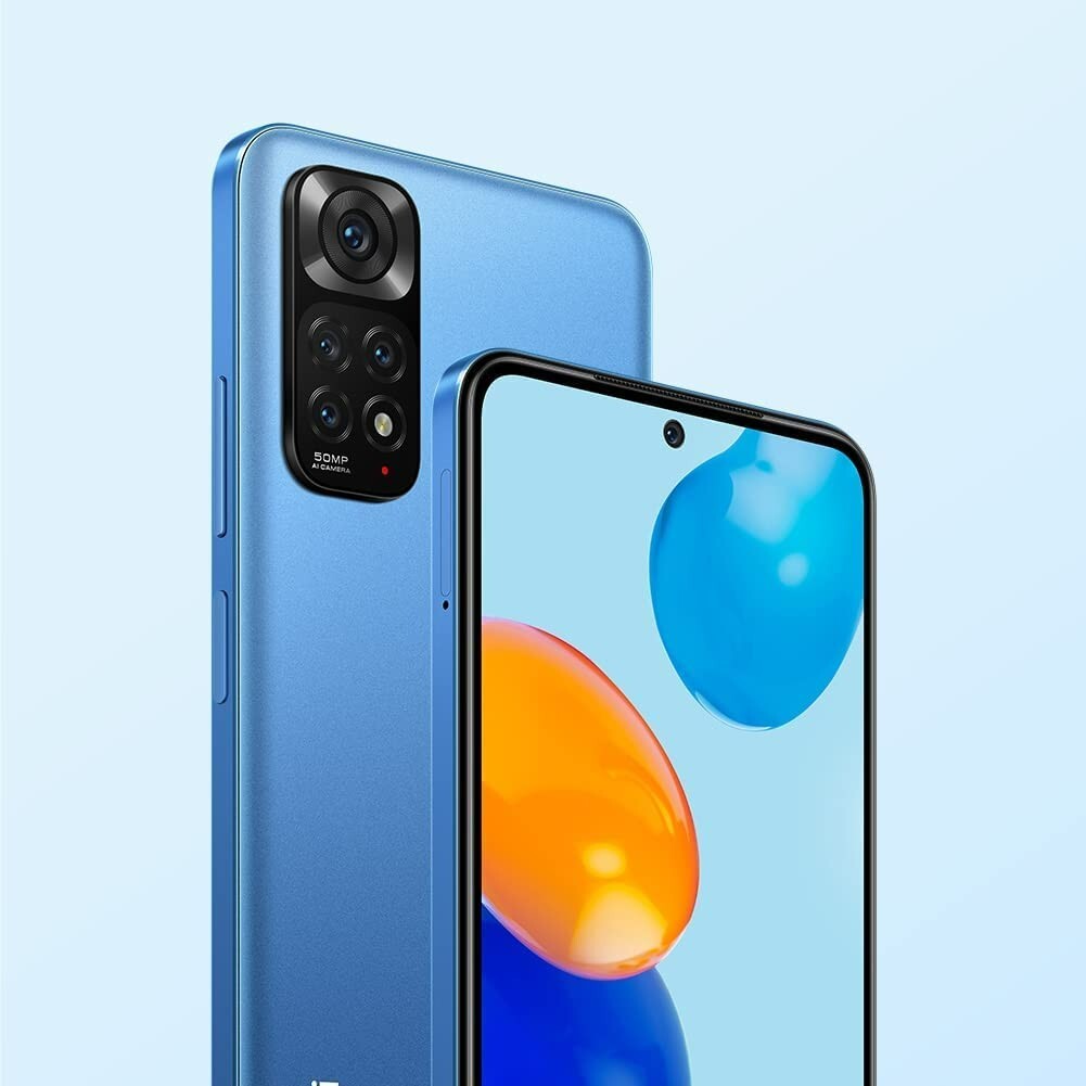 ANDROID - 　送料無料　Xiaomi RedmiNote11 TwilightBlue Mobile Xiaomi Redmi Note 11, 6GB RAM, 128GB, Blue, Dual SIM