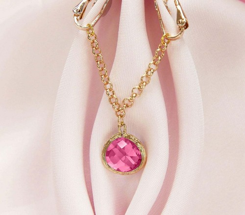 Bijoux vaginaux Pince à lèvres non percées intime erotic de sexe cadeau amoureux - Imagen 4 de 15