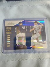 2020 Panini Absolute Blue Spectrum ONE TWO PUNCH Insert COLE TANAKA OTP9
