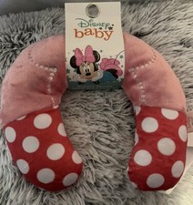 Disney Baby Minnie Mouse Neck Roll Pillow Neck Head Support New