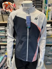 YONEX Men's Badminton Jacket Sports Long Sleeve Top Grey [US:XS/M] NWT 201WU001M