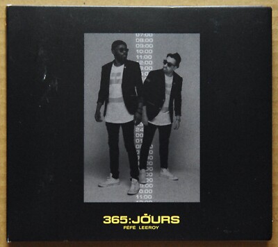 CD ALBUM - FEFE / LEEROY - 365:TAGE - FRÜHER ODER SPÄTER - 2019 - SEHR GUTER ZUSTAND