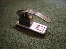 Vintage 1970s Sheriffs Of Police Identification Punch Machine Unique Japan Made