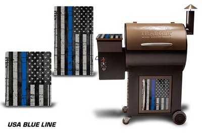Traeger Raucher Grill Grafik Set Aufkleber Wrap Skin Für Costco Century Model