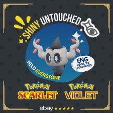 Phantum Shiny Crafty Mark Event Mass Outbreak Untouched Pok mon Scarlet Violet