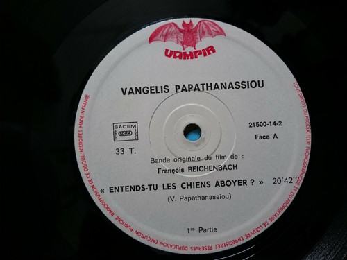 Vangelis Do You Hear The Dogs Barking? OST *1975 FOC 1st Press Vampire Label* - Picture 5 of 6