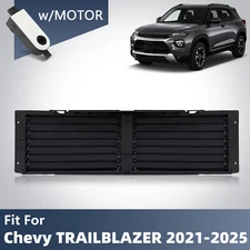 Front Radiator Grille Air Shutter with MOTOR For 2021-2025 Chevy Trailblazer