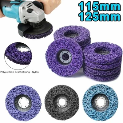 2-10 CSD Scheibe 115/125mm Grobreinigungsscheibe Reinigungsscheibe CBS Nylon Set