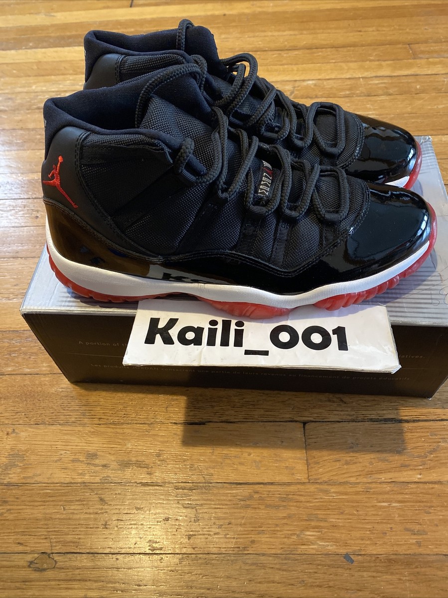 Nike Air Jordan 11 Retro Size 12 Bred 2001 136046-061 CDP OG A | eBay