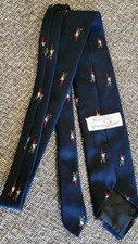 Robert Talbott Handmade Men's Tie 100% Silk Gnome Elf Bagpiper New