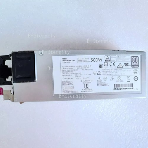 For HP G10 500W Power Supply 865408-b21 865398-001 866729-001 - 第 1/5 張圖片