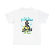 Enter the Metaverse T-Shirt Futuristic VR Design Unisex Virtual Reality Tee