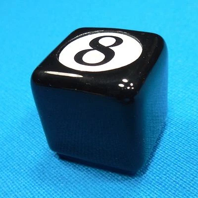 ( 2 ) Billiard Pool Table Cue Chalk Holder 8-Ball Design Master's