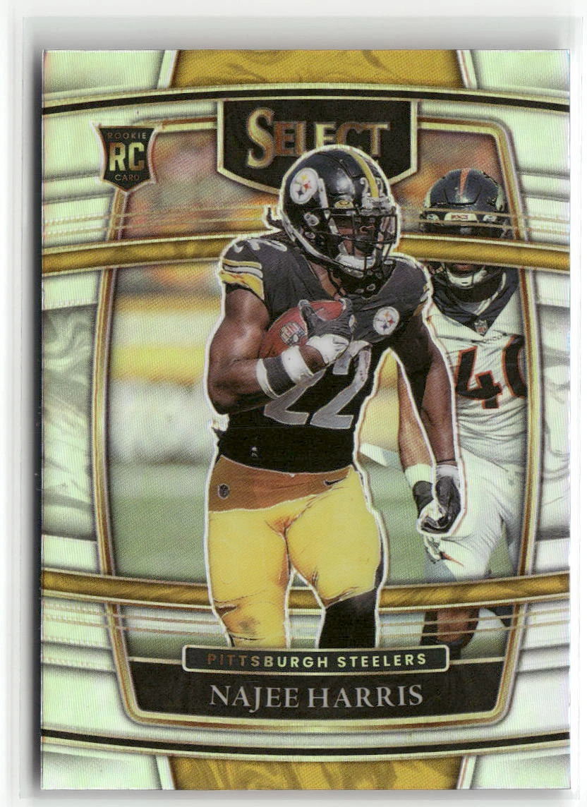 2021 Panini Select #53 Najee Harris Silver Prizm RC STEELERS ☘️87