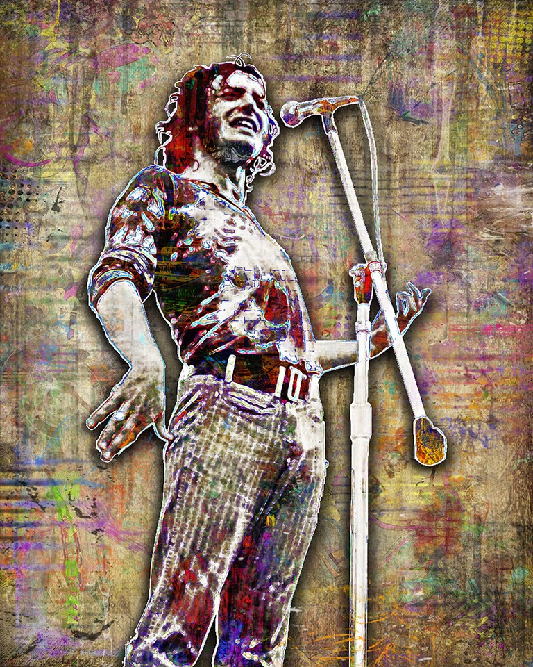 JOE COCKER 8x10inch Tribute Poster Joe Cocker Woodstock Print Free