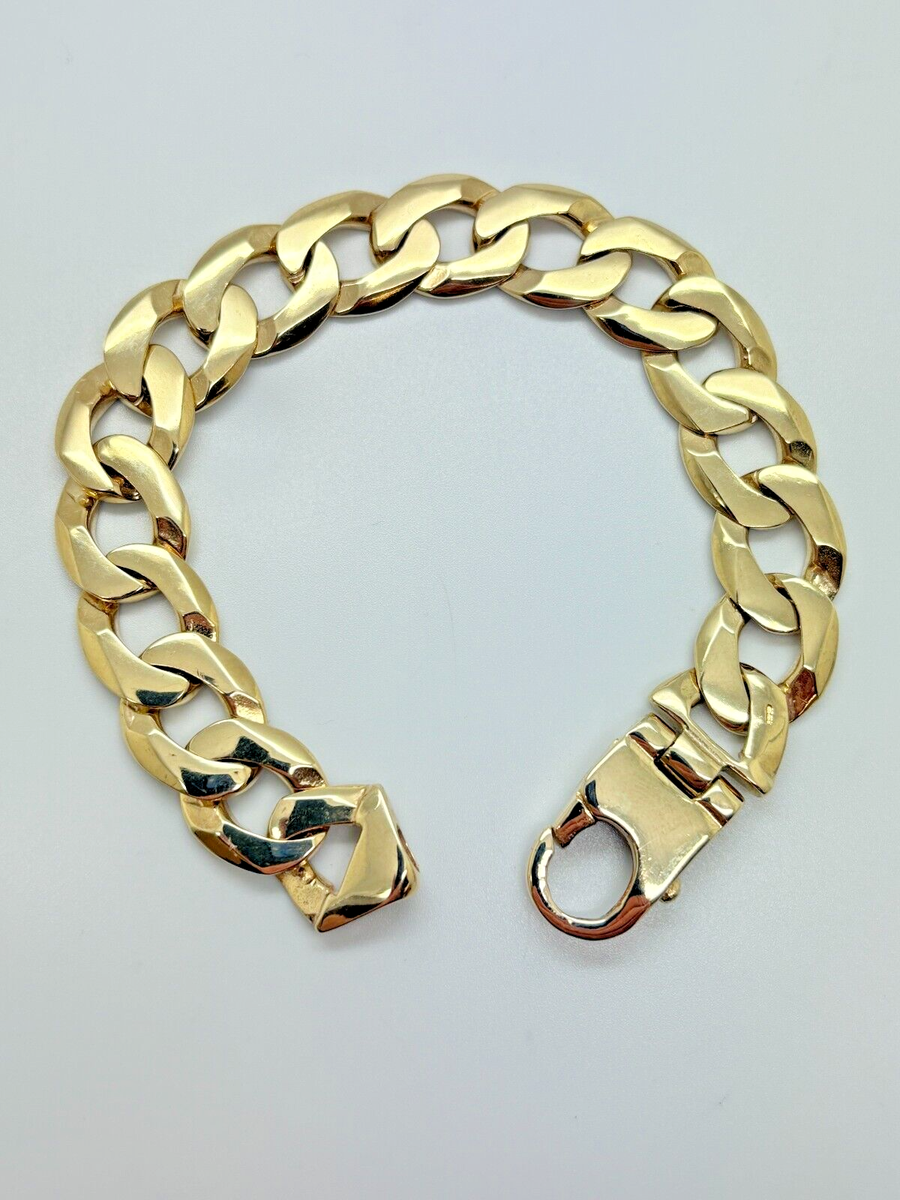 9ct Gold Men's Gold Bracelets Argos Curb Bracelet Argos